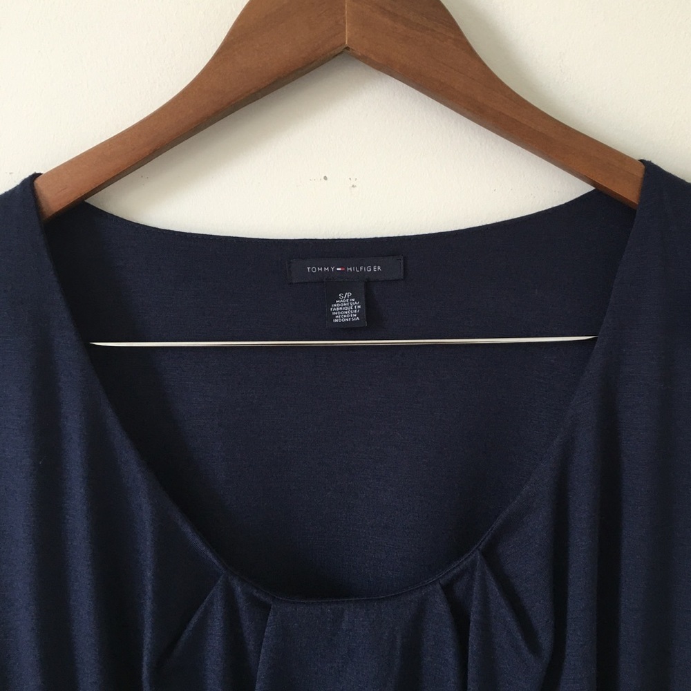 BNWT Navy Blue Tommy Hilfiger Casual Mini Dress - Picture 4 of 8
